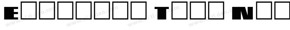 Elephant Thin Normal字体转换